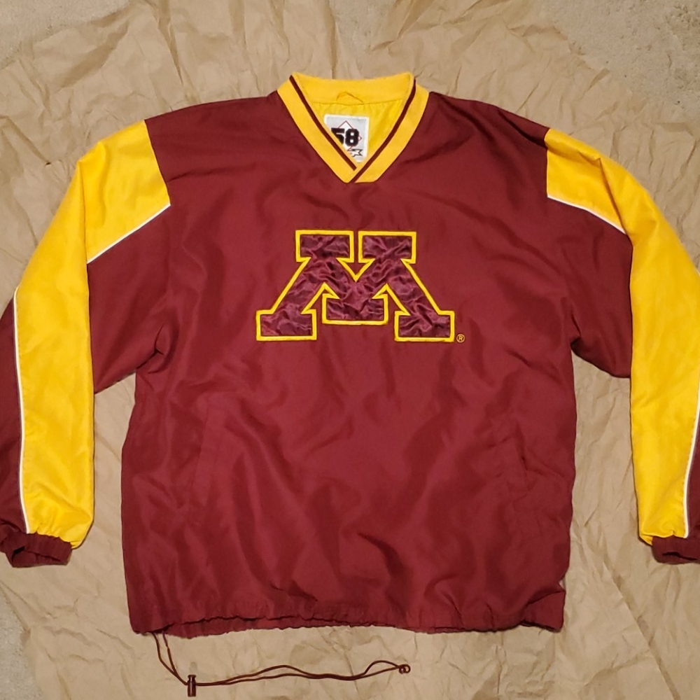 VTG Minnesota Golden Gopher Pullover/Windbreaker